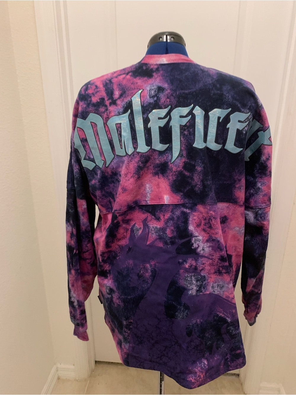 Disney Maleficent Villains Tie Dye Sleeping Beauty Spirit Jersey Adult XXL - Picture 11 of 16
